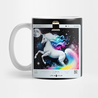 Unicorn Polaroid Mug